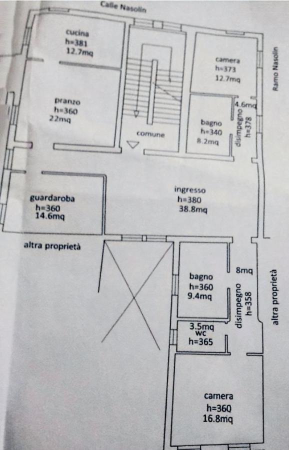 Apartmán Ca Martinengo Benátky Exteriér fotografie